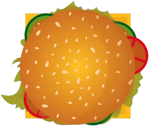 Transparent Png Svg Vector File Hamburguesa Desde Arriba Png Plant Top View Png