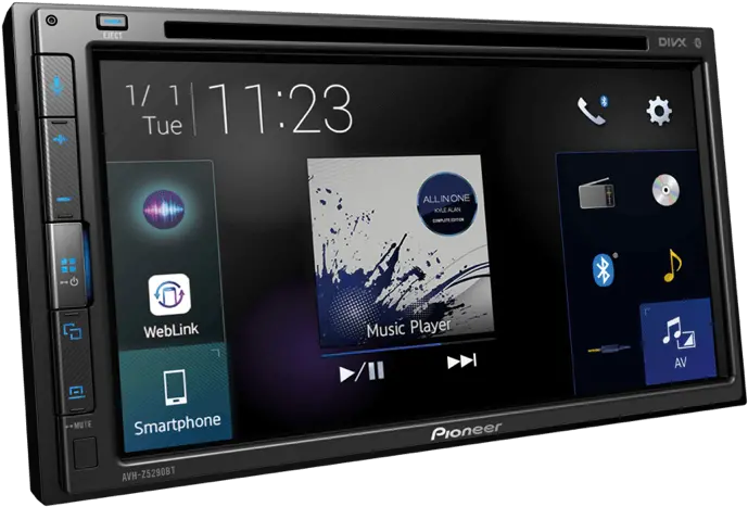 Pioneer India Avhz5290bt Indash Multimedia Av Receiver Pioneer Avh 2550nex Png Android Auto Icon