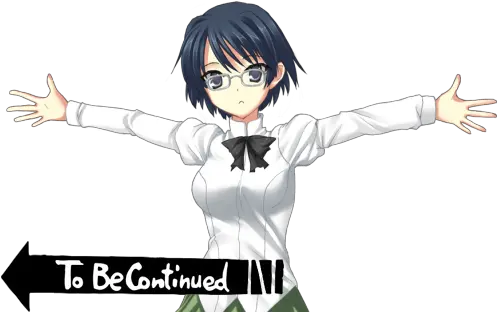 Yes Shizune Hakamichi Meme Png To Be Continued Meme Png