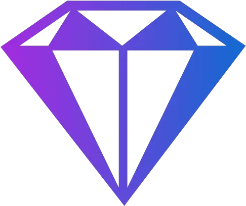 Diamond Icon Gradient Solid Png Diamonds Icon