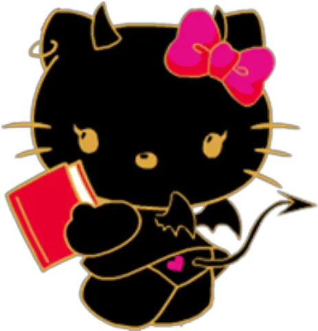 Download Hd Evil Hello Kitty Png Transparent Demon Hello Kitty Evil Transparent