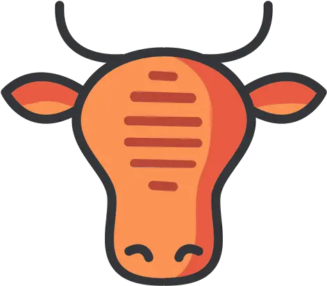 Cow Icon Meat Transparent Png U0026 Svg Vector File Cartoon Meat Png