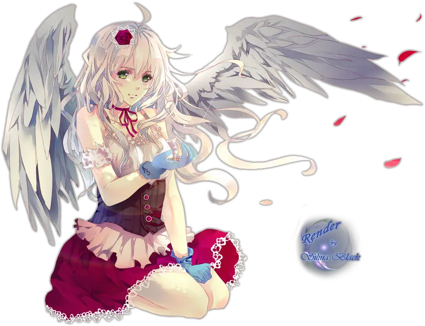 Download Angel Anime Png Transparent Uokplrs Anime Girl Angel Render Angel Png Transparent