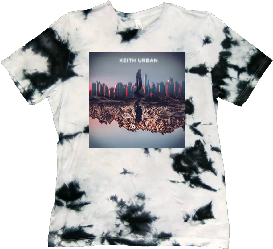 Skyline Tie Dye T Shirt Keith Urban Skyline Tie Dye Png Tie Dye Png