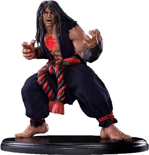 Evil Ryu Dark Hado Statue Street Fighter Evil Ryu Png Ryu Transparent