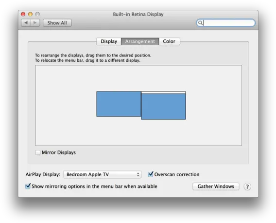 Hands On With Os X Mavericks Multipledisplay Support Png Where Is The Airplay Icon On My Iphone