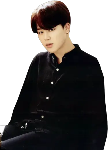 Jimin Bts Png Transparent Images Jimin Black Hair Png Bts Transparent