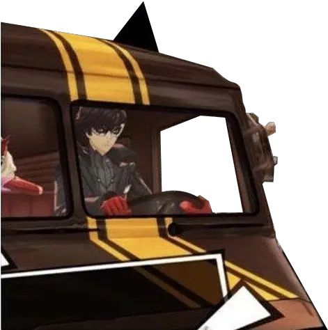 Cat Bus Persona 5 Morgana Car Png Bus Transparent