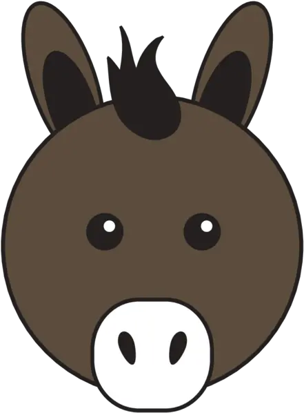 Animaru Donkey Donkeys Head Clip Art Png Donkey Png