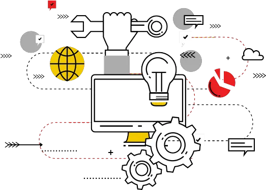 Professional Devops It Services Redblink Technologies Png Dev Ops Icon