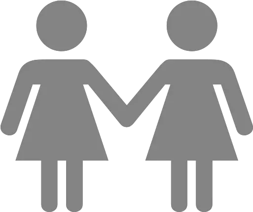 Two Women Holding Hands Id 10023 Emojicouk Family Stick Man Png Two Hands Icon