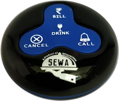 Jpnovations Sewa Waiter Calling System Portable Png Bell System Logo