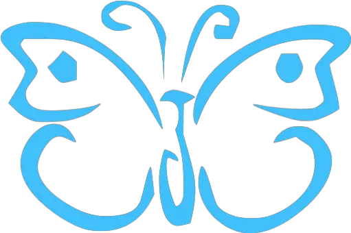 Caribbean Blue Butterfly 7 Icon Girly Png Butterfly Icon Image Girly