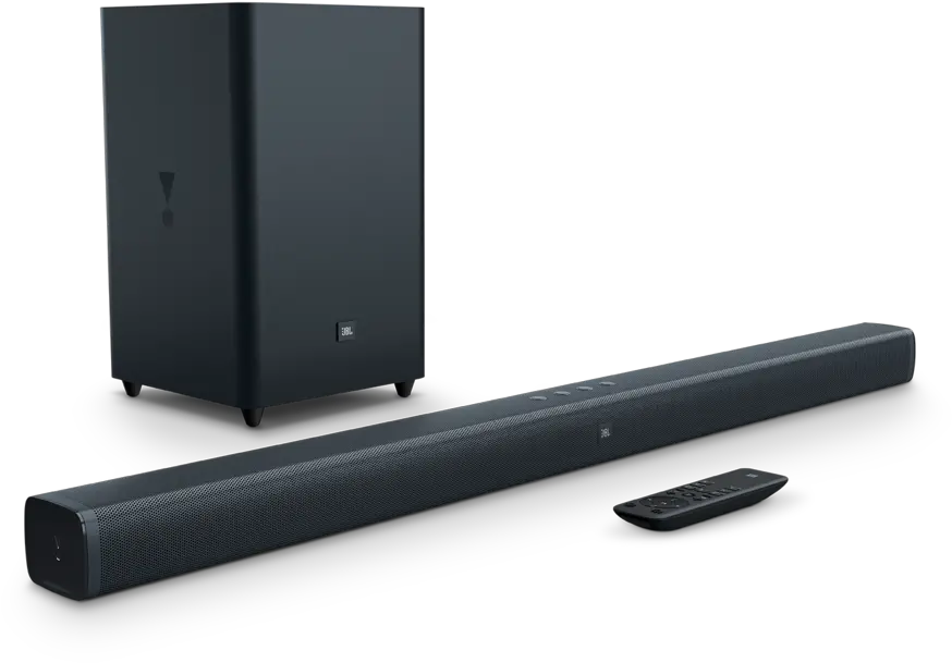 Jbl Bar 21 Channel Soundar With Wireless Subwoofer Soundbar Jbl Png Cinematic Bars Png