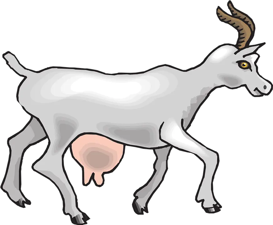 Animated Goat Png Transparent Goatpng Images Animal Gives Us Milk Goat Transparent Background