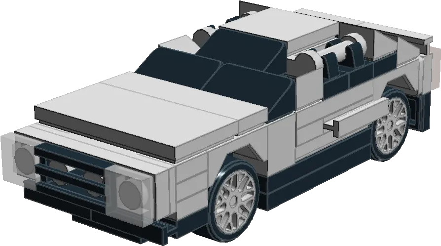 Moc Tt A Mini Delorean Special Lego Themes Eurobricks Mini Lego Delorean Png Delorean Png