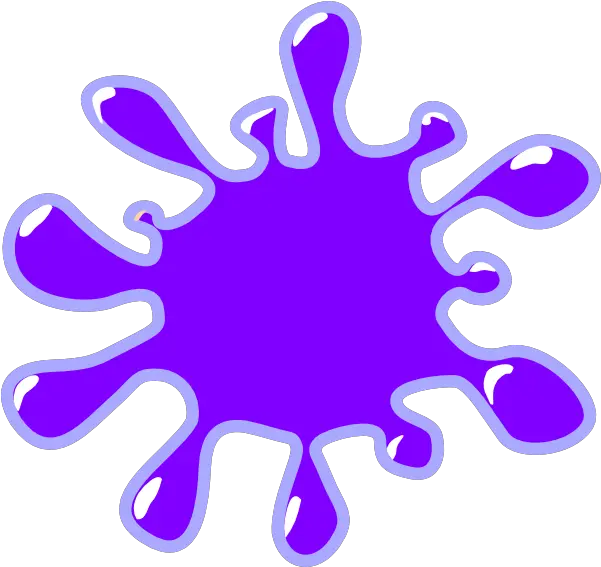 Slime Clipart Purple Paint Purple Clipart Png Slime Png