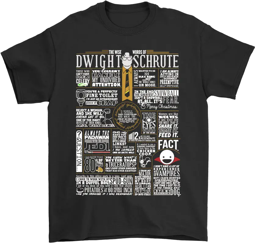 The Wise Words Of Dwight Schrute Juice Wrld Faze Merch Png Dwight Schrute Png