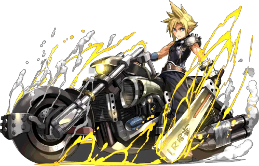 Cloud Strife Pad Final Fantasy Cloud Png Cloud Strife Png