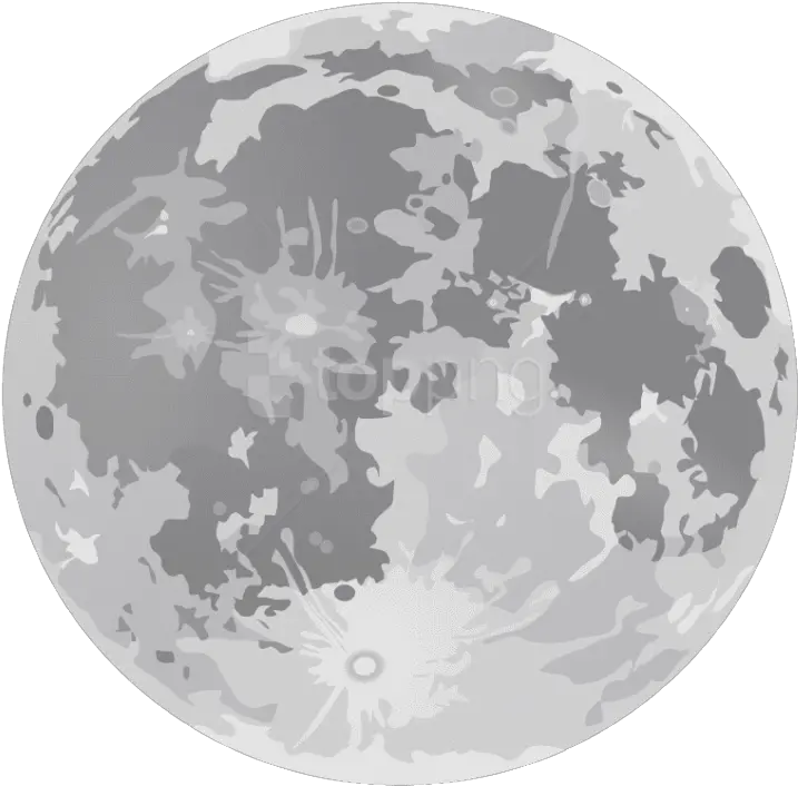 Floral Moon Png