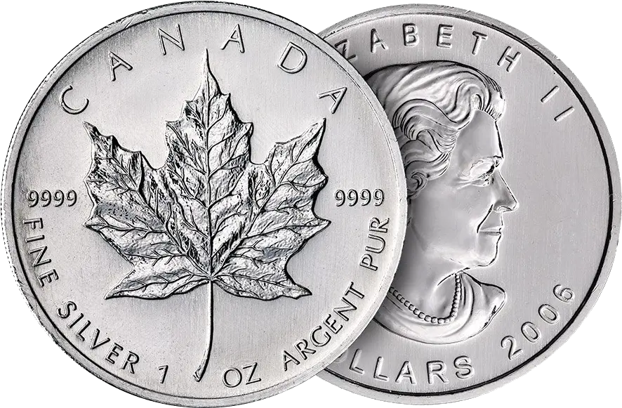 Silver Coin Png Images Transparent Background Play Canadian Silver Maple Leaf Coin Transparent