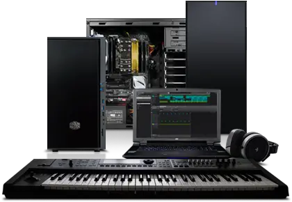 Custom Audio Pcs Daw And Music Production Workstations 3xs Musical Keyboard Png Piano Keys Png