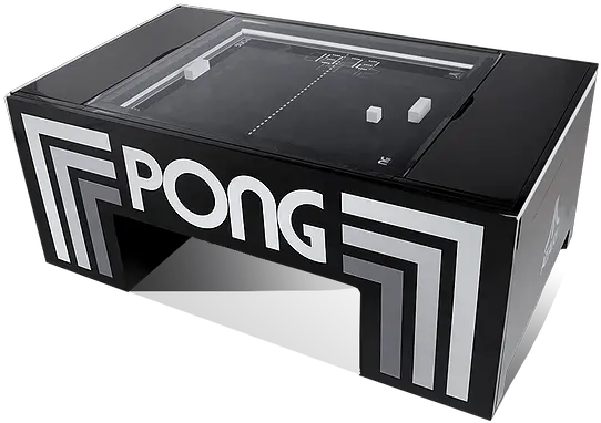 Atari Pong Coffee Table Atari Pong Table Pong Png Atari Logo Png