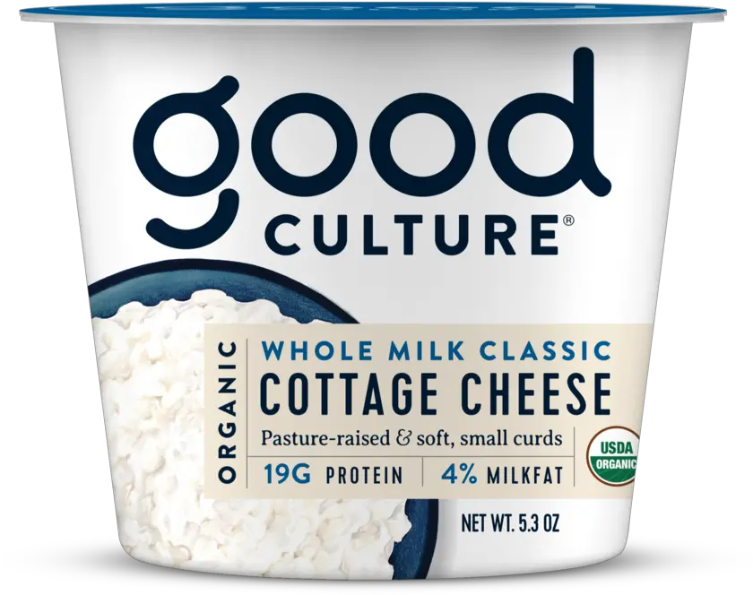 Organic Cottage Cheese Good Culture Cottage Cheese Png Got Milk Png