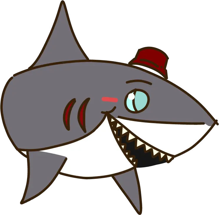 Larry Jaslmao Harriet And 6 Others Like This Post Great Cartoon Png Shark Clipart Transparent Background