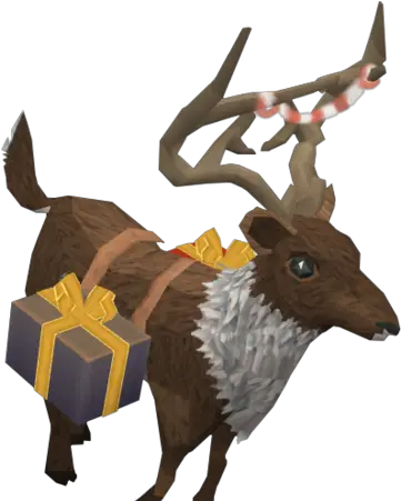 Friendly Reindeer Elk Png Reindeer Png