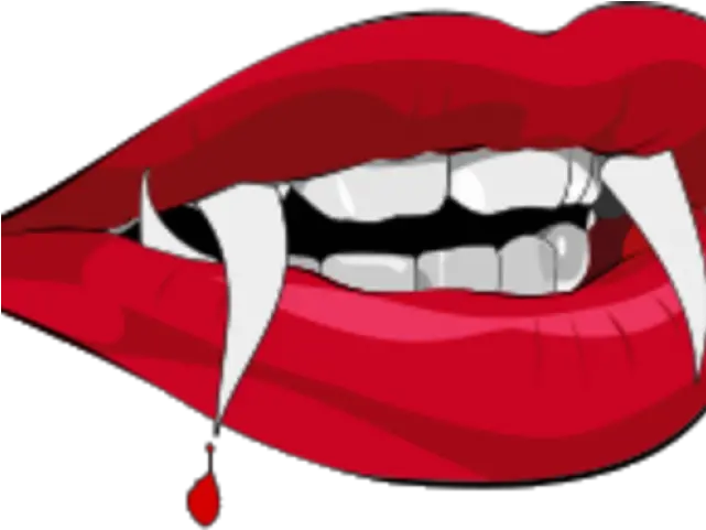 Drawn Teeth Plastic Vampire Tooth Vampir Png Vampire Png