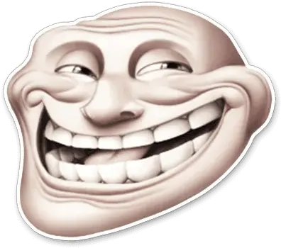 Sticker Maker Troll Meme Face Funny Wacky Png Meme Face Png