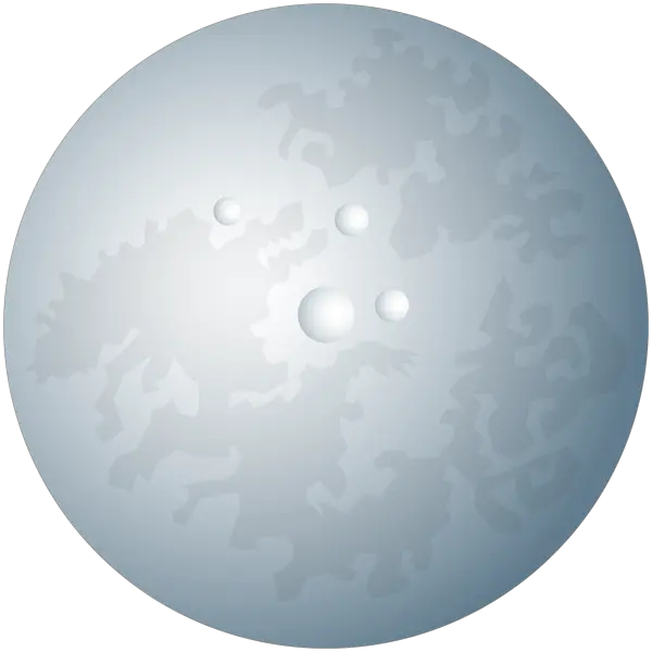 Glowing Moon Png