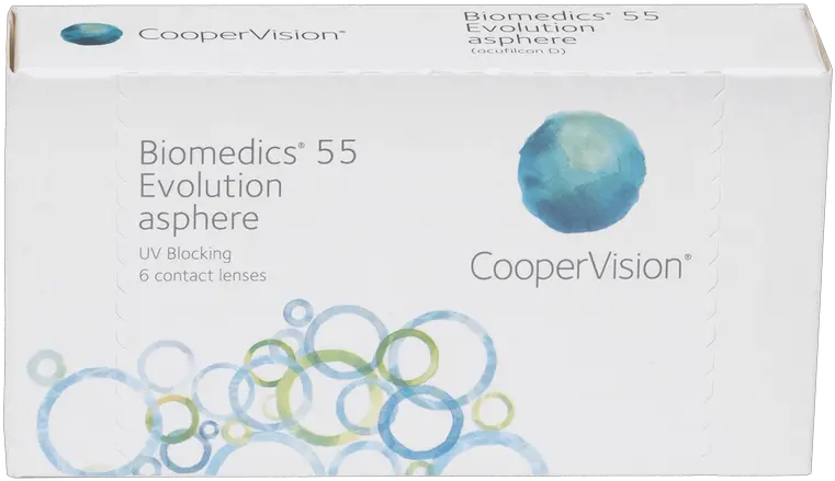 Biomedics 55 Evolution 6 Pack Coopervision Png Six Pack Icon