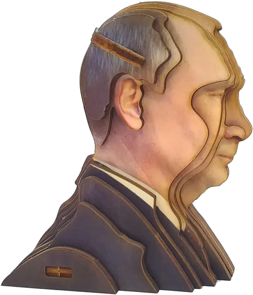 Vladimir Putin 3d Wooden Puzzle Fictional Character Png Putin Icon