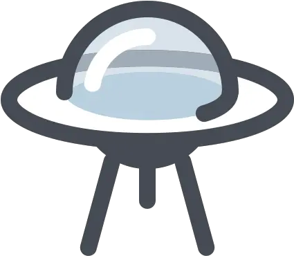 Ufo Icon In Pastel Style Clip Art Png Aliens Icon