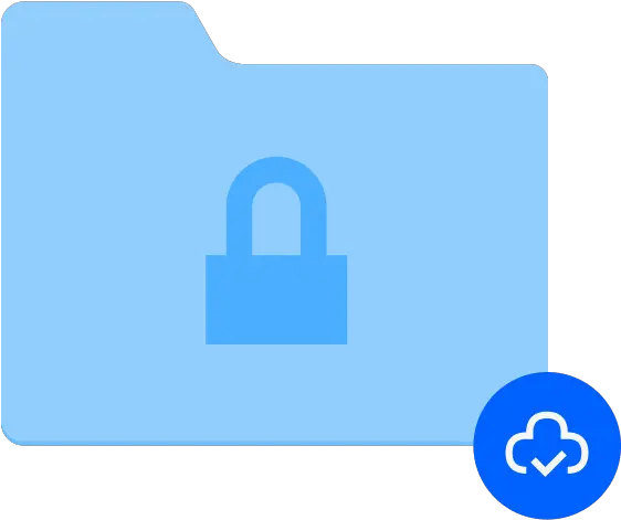 Secure Cloud Storage Vertical Png Cloud Security Icon