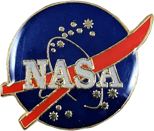 Vintage Nasa Logo Pin Language Png Nasa Logo Transparent