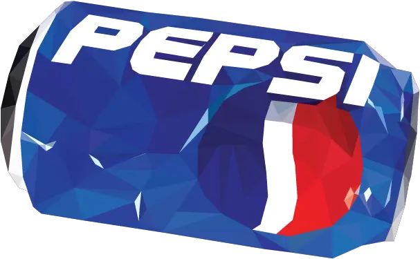 Low Poly Vector Image Of A Can Pepsi Language Png Low Poly Logo