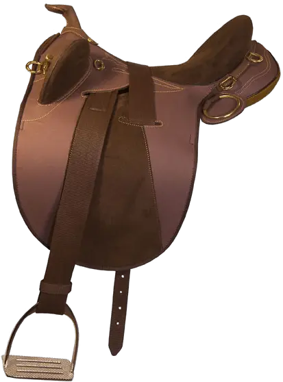 Brown Leather Saddle No Background Horse Saddle Png Leather Png