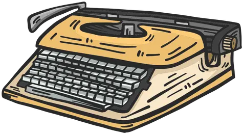 Typewriter Colored Clipart Transparent Png U0026 Svg Vector Escrever Png Typewriter Icon