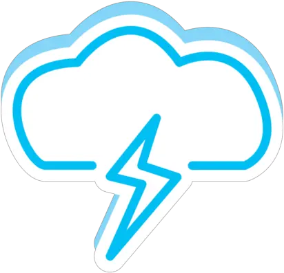 Free Lightning And Cloud 1192733 Png With Transparent Background Language Hurricane Icon Vector