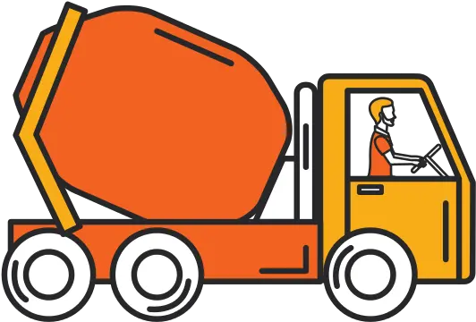 Concrete Mixer Truck Icon Vector Concrete Mixer 550x550 Vector Concrete Mixer Truck Png Truck Icon Vector