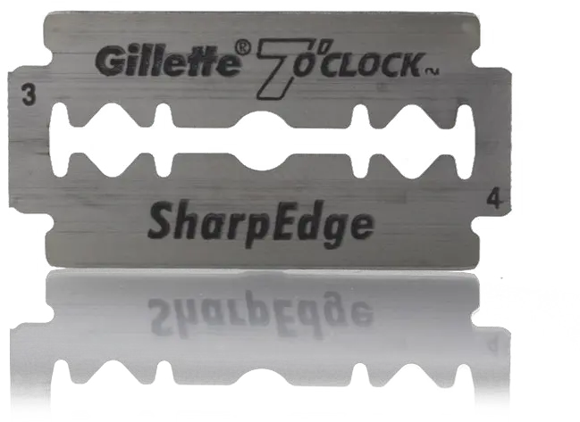 Razor Blade Png Download Image 7 O Clock Blade Razor Blade Png