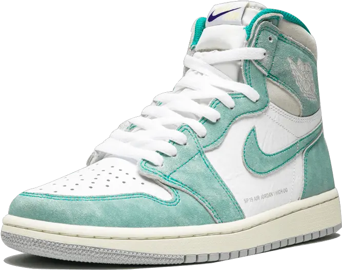 Air Jordan 1 Retro High Og Turbo Green 555088311 Restocks Png Air Jordan Png