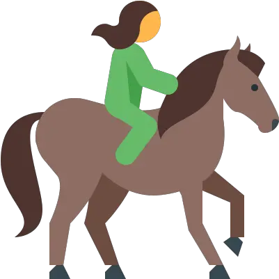 Woman Horse Png Transparent Clipart Pony Icon