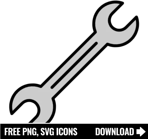 Free Wrench Icon Symbol Png Svg Download Delivery Time Icon Wrench Tool Icon