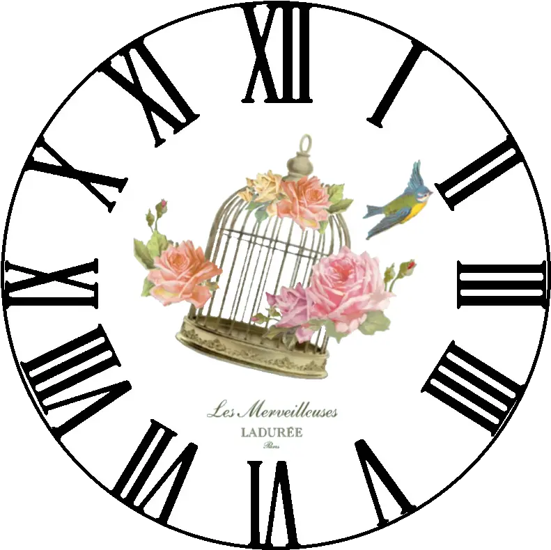 Vintage Clock Clipart Png Download Clock Roman Numerals Png Clock Clipart Png