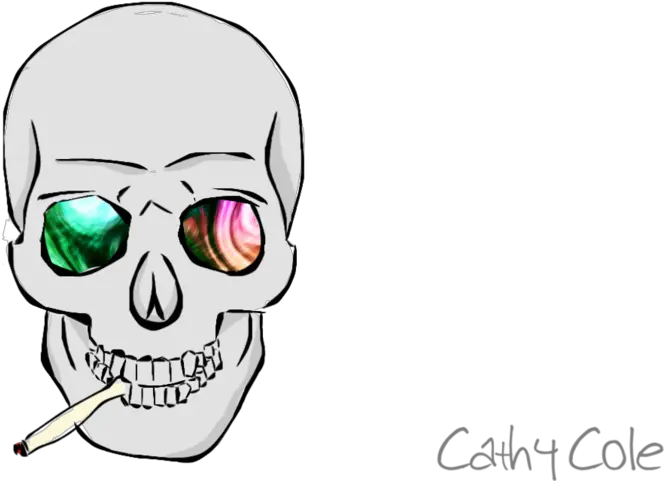 Download Hd Trippy Transparent Skull Trippy Png Trippy Skeleton Smoke Png Trippy Png