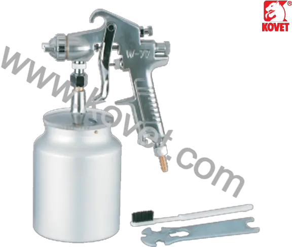 High Pressure Conventional Spray Gun W 77s Kovetcom Cylinder Png Spray Gun Icon